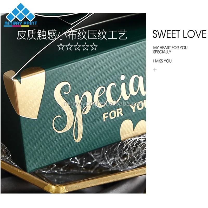 new creative paper packaging gift box wedding favors chocolate