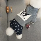 2019 New Logo Custom Printed pattern of Bulldog pet dog clothes