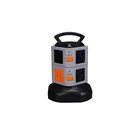 Residential Tower/Vertical type powered plug socket with Electrical Leads