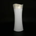 400Ml Classy White Hotel Plastic Flip Top Cap Shampoo Bottle Custom Logo