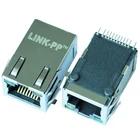 Tab Up G/Y LEDs 10 / 100 Base-T 1 Port 8P8C SMT RJ45 Modular Jack---LINK-PP Is The Preferred Supplier Of TI Intel