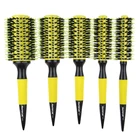 custom white black plastic beauty wig hairdressing dye brush and hair trimmer combs