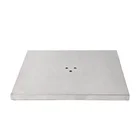 Compound Silver Base Table High Quality Square Table Base With Compound Material In Silver