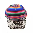 Embroidered Flower Ponytail 6 panel Baseball Cap for Women Fashion Colorful Adjustable Visor Trucker Hat