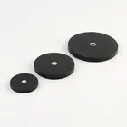 Rubber coated Pot Magnet base for vehicle headlights fixture