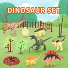 Toy Model Plastic Wholesale Kids Educational Toy Model Figure Set Plastic Dinosaur Toy For Children