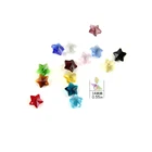 Wholesale Free Shipping 14mm Crystal Star Beads Glass Crystal Beads Middle One Hole For DIY Necklace/Jewelry Decoration