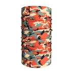 New fashional flames printed bohemian head tube bandana bicycle korea