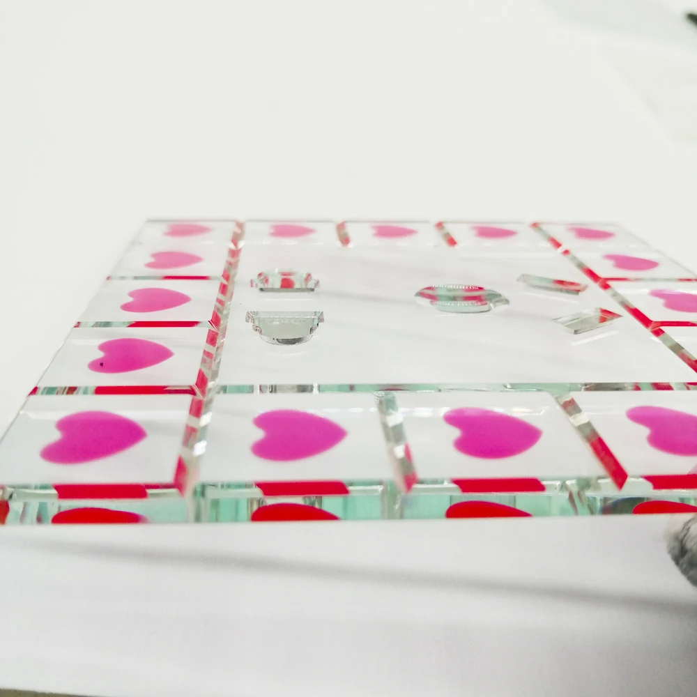 OEM Manufacturer Customized Smart Home Touched Switch Sheet Clear Socket Glass Tempered Panel Glass