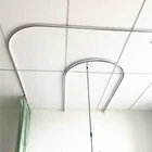 Curtain Track Aluminum Alloy Medical Curtain Track For Hospital