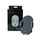 2 Universal Leather Qi Wireless Charger Stand Mobile Phone