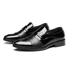 Large Size Men Leather Casual Formal Wholesale 2019 Design Men's Dress Shoes