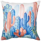 Cheap Custom Made Design Printing Polyester Cotton For Home Sofa Seat Decorative Cushion Cover