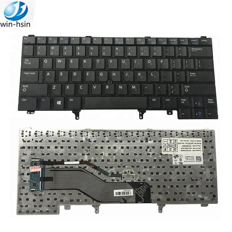 Us Custom Keyboard Manufacturer For Dell Latitude 0cn5hf E6420 E6320