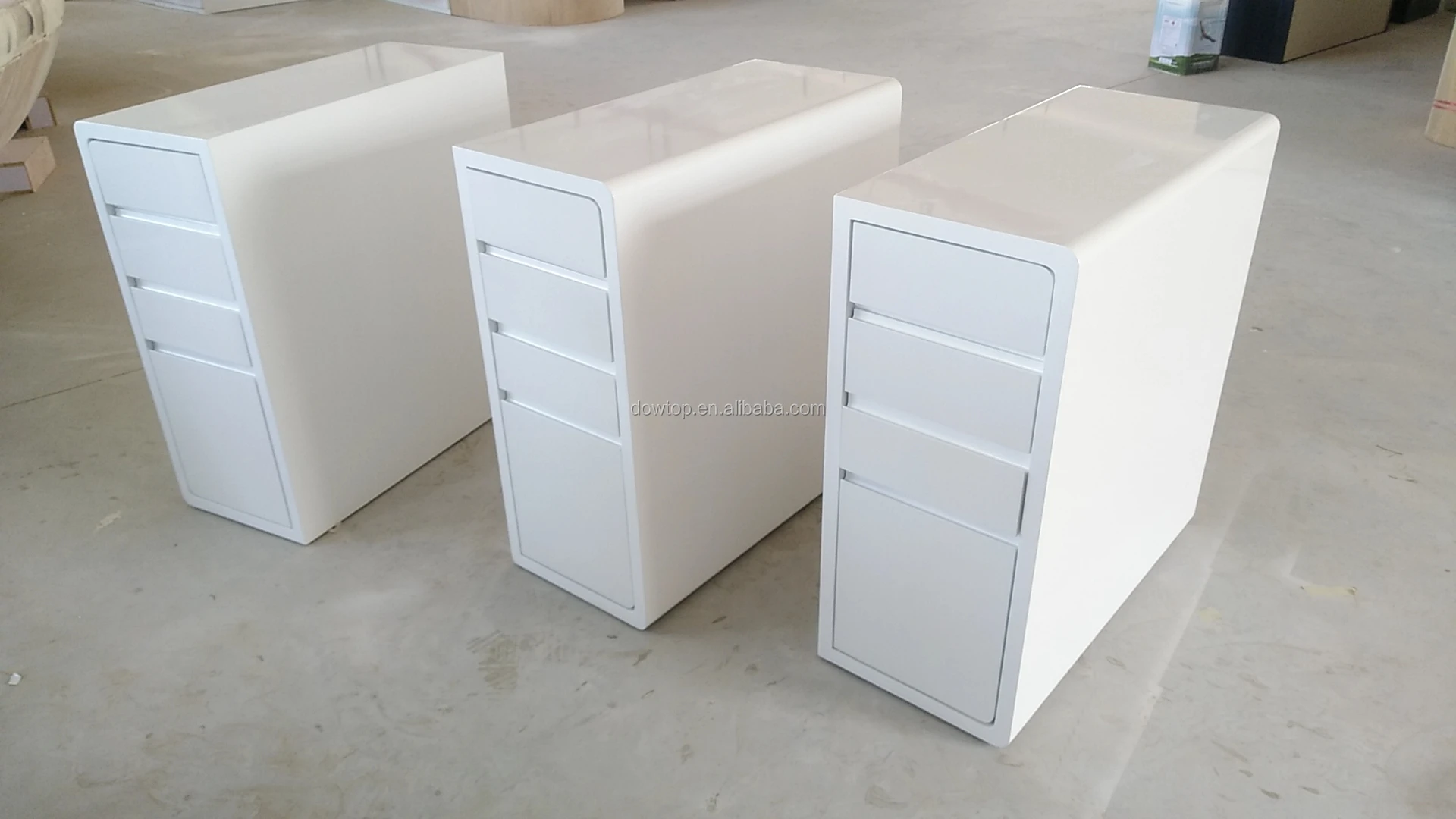 steel documents cabinet durable storage files metal 3 drawer
