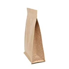 Food Bag Chicken Bags Accept Custom Foldable Food Take Away Paper Bag Kraft Chicken Packaging Bags
