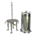 stainless steel sus lenticular multi bag filter housing ss clear gas industrial cartridge filter housing