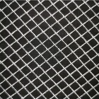 Knitted air layer black and white small lattice low elastic silk mattress fabric memory pillow latex pillow pillowcase
