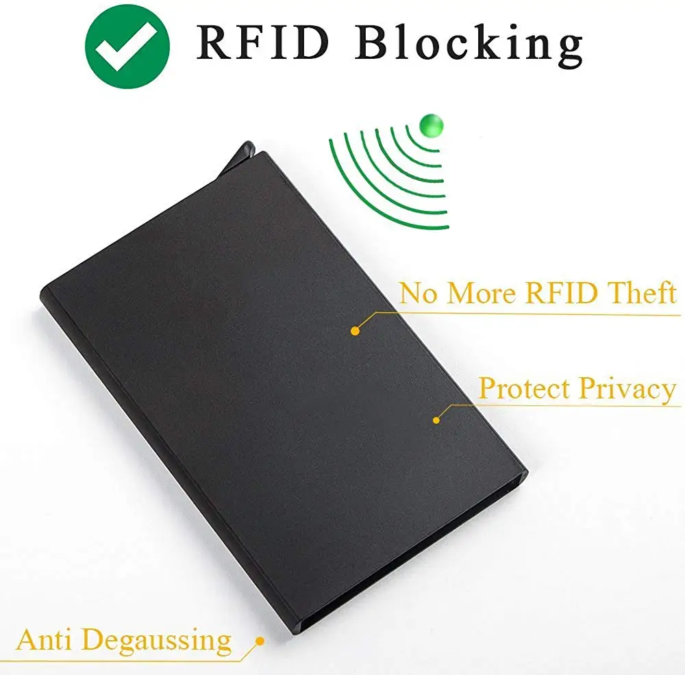 2020 thin card case for men and women business card holder