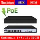 Cctv Dvr 8CH 4CH 2MP POE NVR CCTV Kit 16CH H.265 Network HD Video Recorder Onvif P2P 16CH 1080P Dvr Monitoring Host