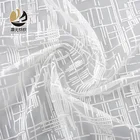 Customized woven high quality plain white soft shiny bridal veil tulle fabric rolls for dress