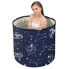 3 Layer PVC Folding Plastic Common Bathtub Container Adult