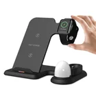 Charger Multi Function Night Light Wireless Qi Charger 4in1 With Fast Charging -HL5064