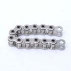 50HP A1 SS hollow pin SS304 roller chain with attachment