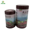 Large Capacity OEM Food Grade Round Matel Tin Can for Coffee Powder