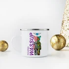 12 OZ Enamel Mug Metal Mug Tin Enamel Mug With Custom Logo
