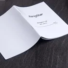 Instruction Manual Black And White Leaflet Cheap Book Printing