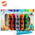 Metallic Acrylic Paint Paint Set BLOT BRPT800022 75 Ml Plastic Tubes Glitter Pigment Metallic Acrylic Paint Set With Handle