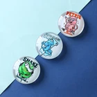 Custom Photo Home Accessories Decoration Cartoon Animal 12 Zodiac Crystal Glass Fridge Magnets