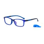 children kids Soft rubber material customizable spectacle frames eyewear