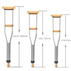 under Arm Crutch Walking Stick Aluminum Axillary MK07014