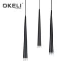 Popular Light OKELI Modern Popular Simple Style Aluminum Lamp Body 5w Led Pendant Light