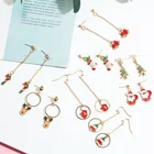 Fashion Jewelry Christmas Earrings Women Girls Cute Earring