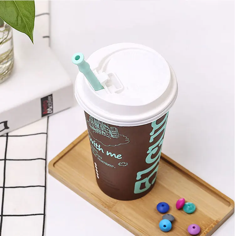 personalized silicone straws