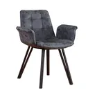 Free Sample Modern Pu White Genuine Stainless Steel Black Dinning Italian Woven Brown Real Leather Dining Chair For Dining Room