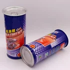 450ml Round metal tin can with easy open lid/Metal round can for motor flush