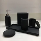 Cheap price Resin Hotel bathroom accessories set storge box