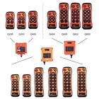 Q800 Competitive price 8 single step buttons industrial telecrane wireless remote control