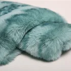 Cheap Price Printed Artificial Synthetic Faux Rabbit Fur Fabric for Rug