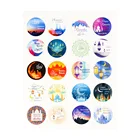 Eid Mubarak Party Supplies Decorations Adhesive Sticker Set for Ramadan Gifts and Crafts