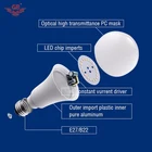 China led manufacturer E27/B22 AC85-240V 50/60HZ ce aluminum led bulb raw material 9w