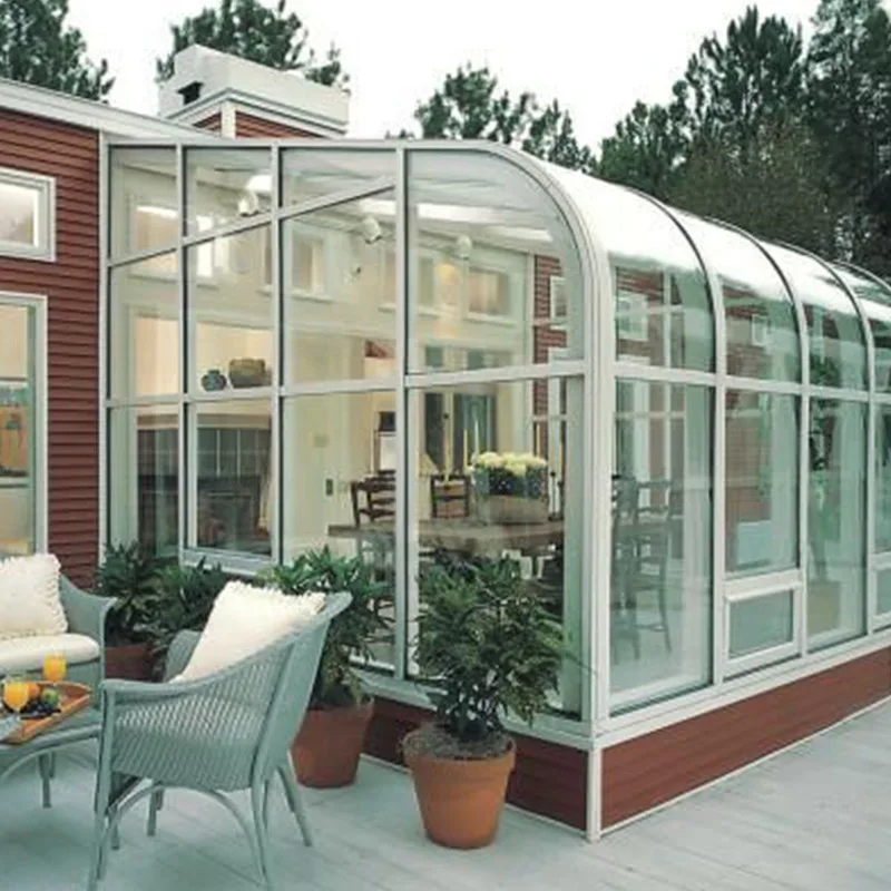 Aluminum Alloy Sun Room Price Custom Outdoor Toughened Glass Room Buy