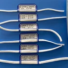 3mm White Hot Selling Factory Wholesale 3mm Flat White Earloop Adjustable Elastic Earloop