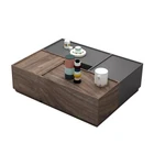 Stackable assembly free combination living room furniture tea table set