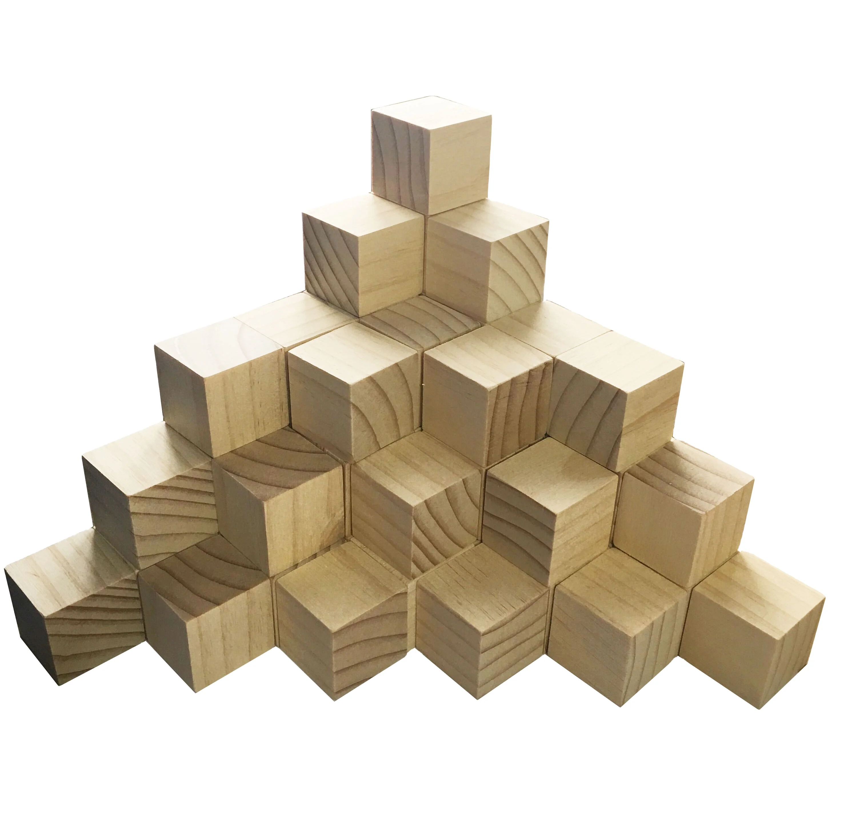 wooden cubes 2 inch