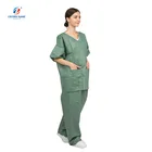 Uniform Hot Sale Good Quality Microporous Disposable Coverall Doctors Scrub Clothing Uniform